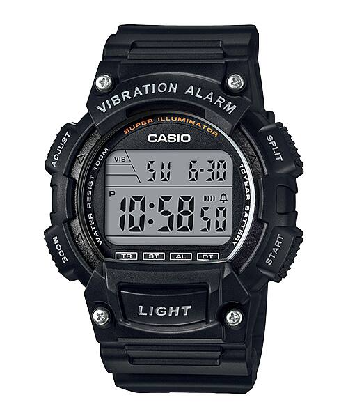 CASIO DIGITAL MENS WATCH W-736H-1AVDF