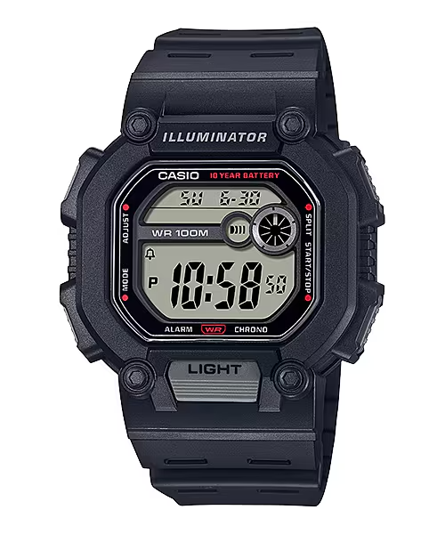 CASIO DIGITAL MEN WATCH W-737H-1AVDF