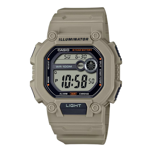 CASIO DIGITAL MENS WATCH W-737HX-5AVDF