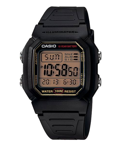 CASIO DIGITAL MEN WATCH W-800HG-9AVDF