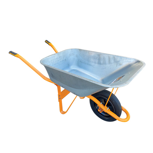  TFXWB15009AG-TUFFIX 6CBF 14" SOLID WHEEL HEAVY DUTY WHEEL BARROW (CAPACITY-150KGS)