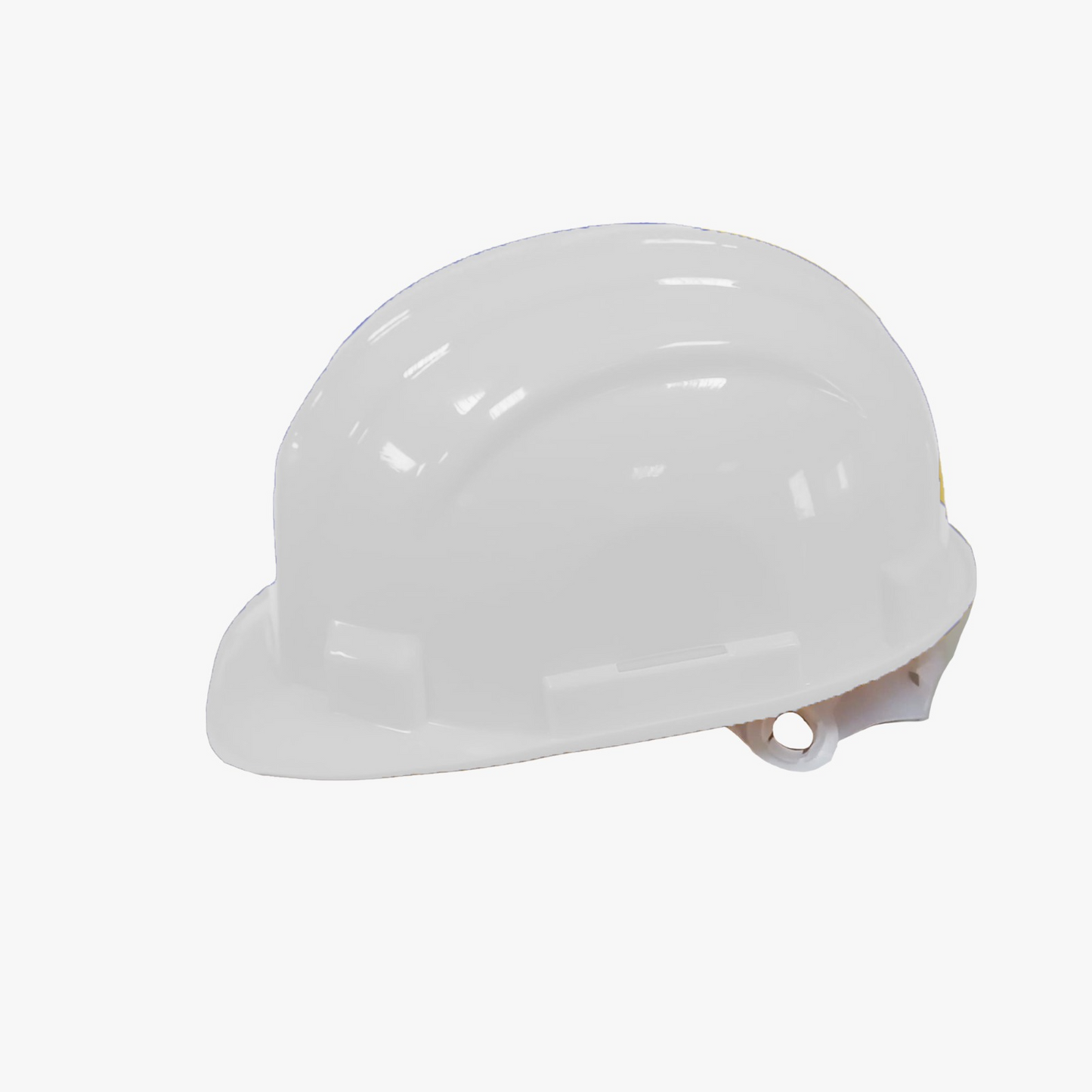 HM007-WH SAFETY HELMET PE MATERIAL WHITE