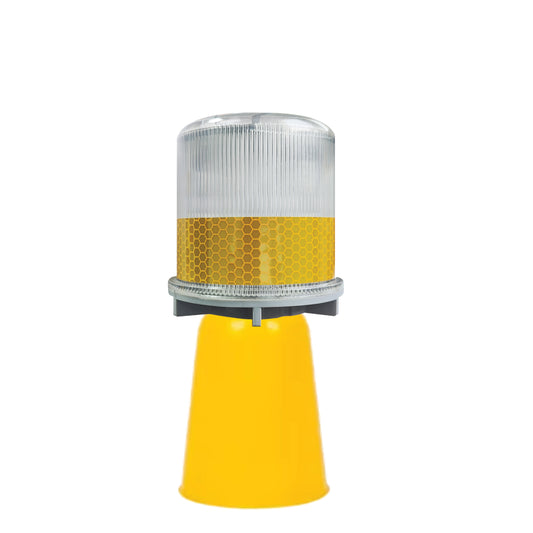 TFXWL1325-YELLOW LED SOLAR WARNING LIGHT