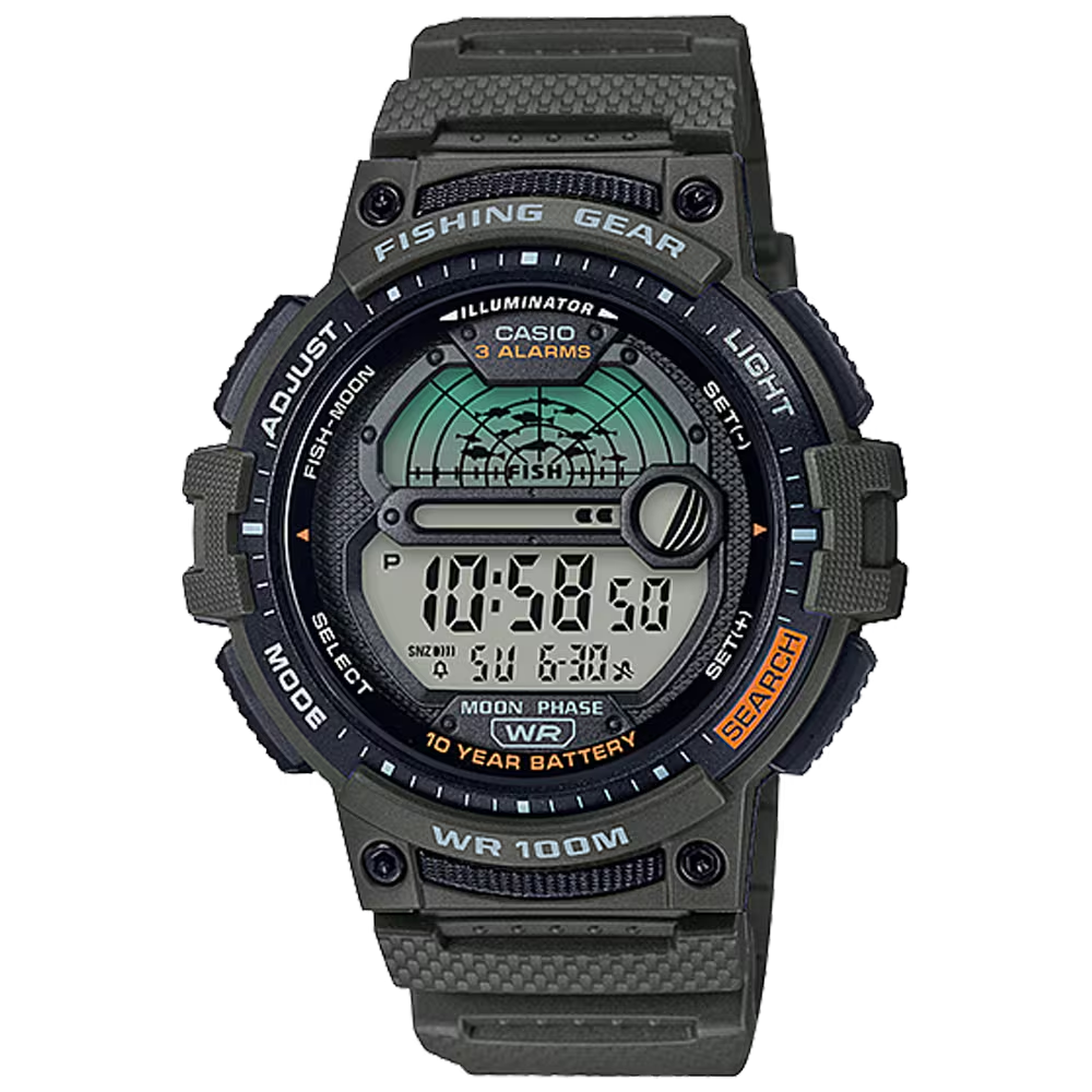 CASIO DIGITAL MEN WATCH WS-1200H-3AVDF