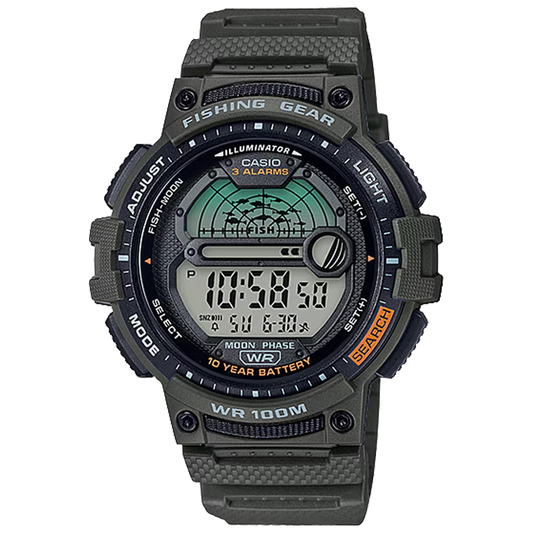 CASIO DIGITAL MEN WATCH WS-1200H-3AVDF