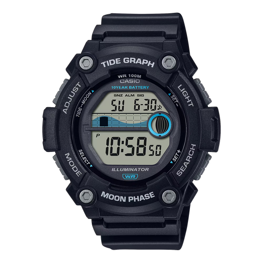CASIO DIGITAL MENS WATCH WS-1300H-1AVDF