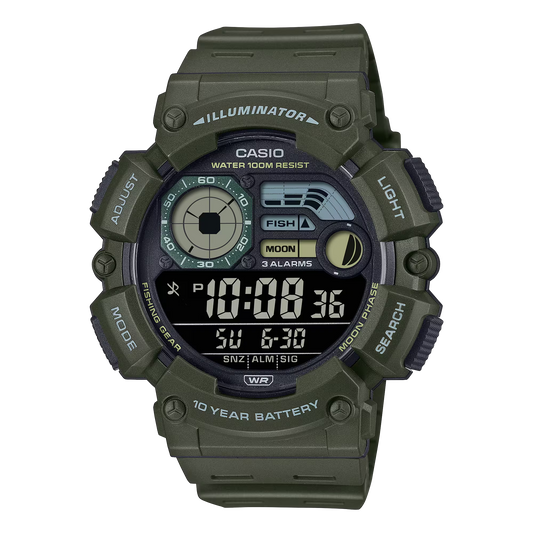 CASIO STANDRAD DIGITAL WATCH WS-1500H-3BVDF