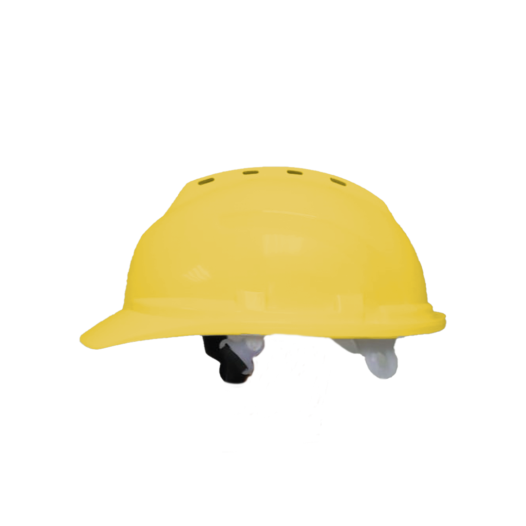 HM011-YLW (CE) INDUSTRIAL SAFETY HELMET YELLOW