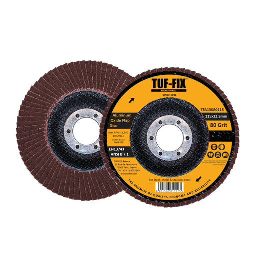 TFA13120115-115X22.2MM P120 T27 FLAP DISC