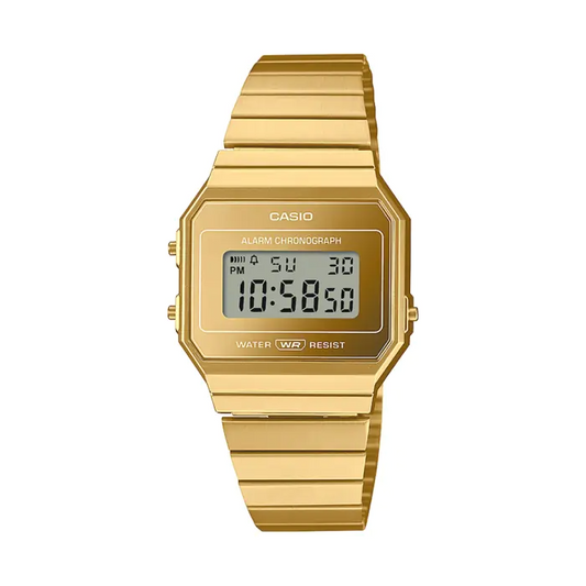 CASIO VINTAGE UNISEX DIGITAL WATCH A700WEVG-9ADF