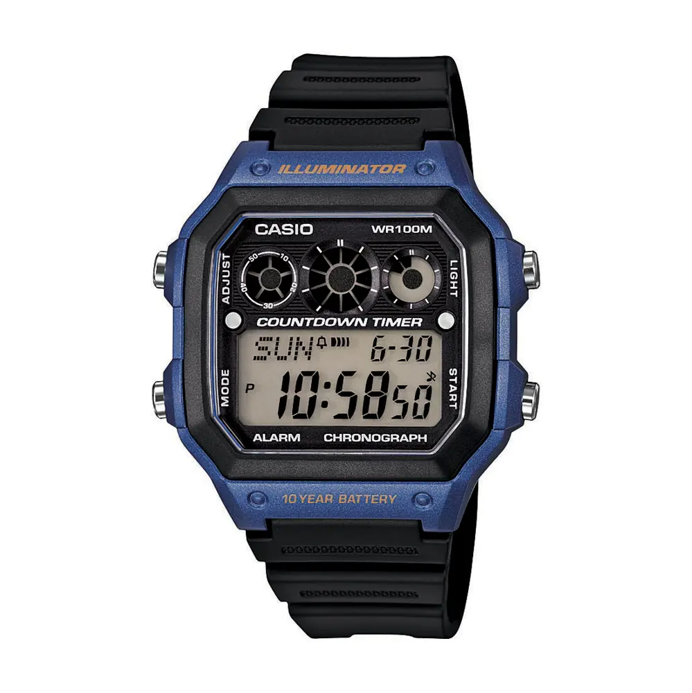 CASIO Digital Men Watch AE-1300WH-2AVDF