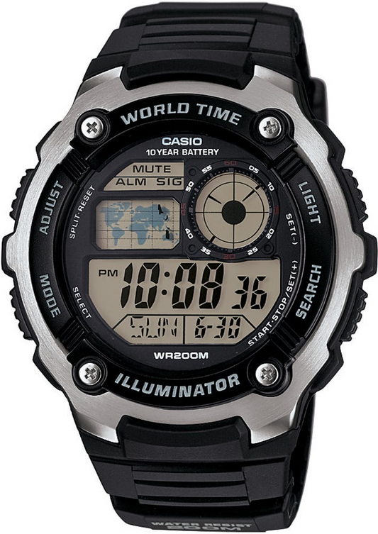 CASIO DIGITAL MENS WATCH AE-2100W-1AVDF