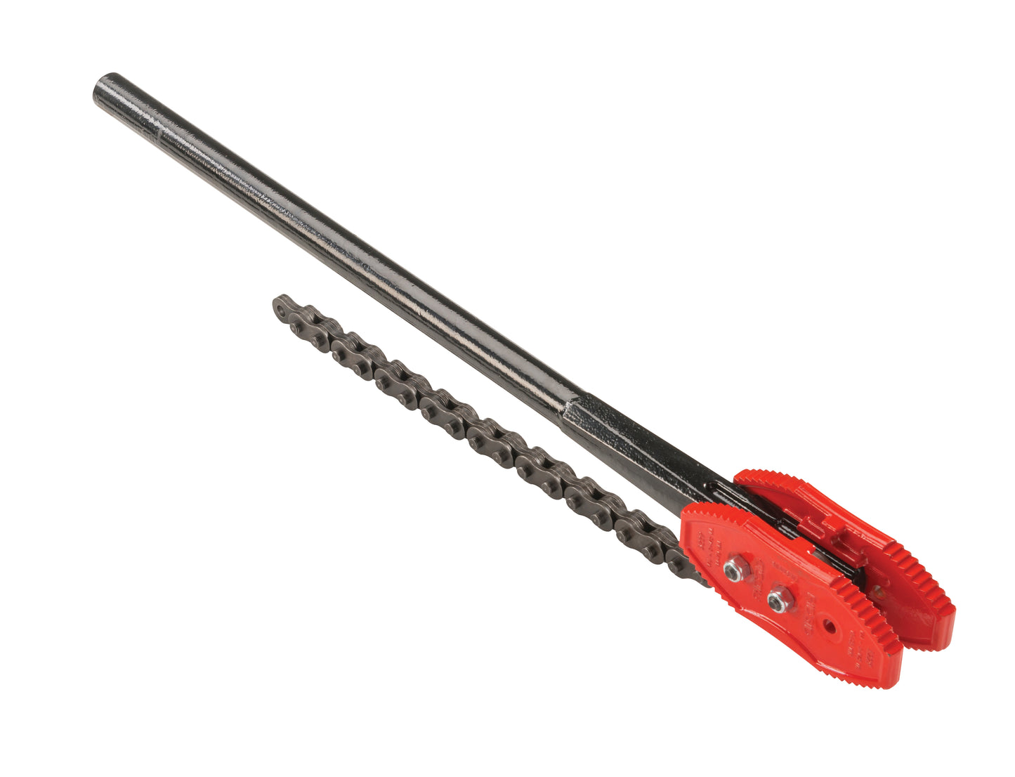 RIDGID Double-End Reversible Chain Tongs, 1/4" (6.35 mm) - 2 1/2" (63.5 mm) Pipe Capacity
