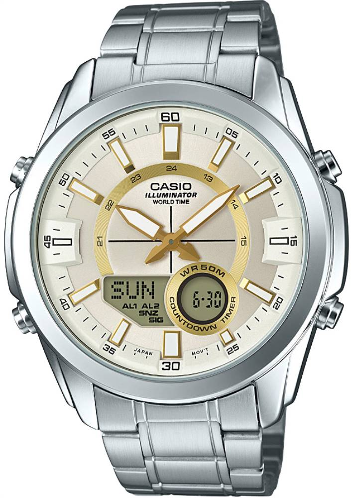 CASIO ANALOG-DIGITAL MENS WATCH AMW-810D-9AVDF