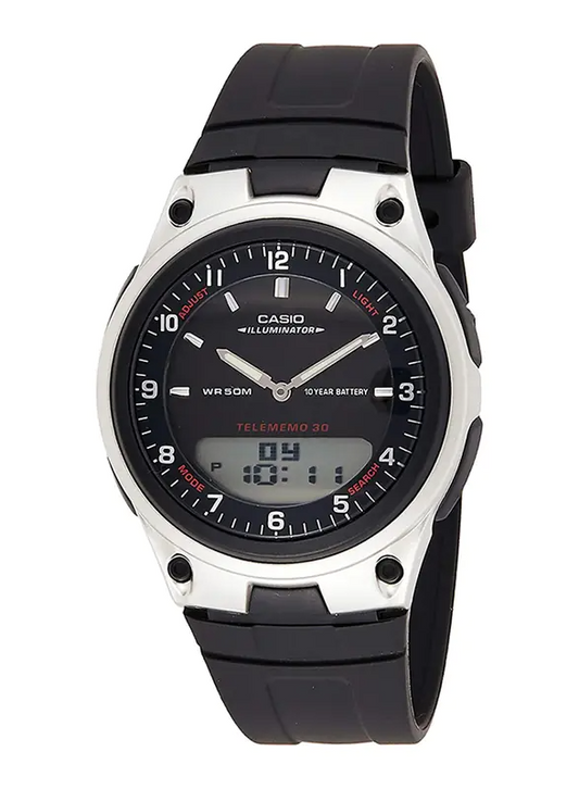 CASIO ANALOG-DIGITAL MENS WATCH AW-80-1AVDF