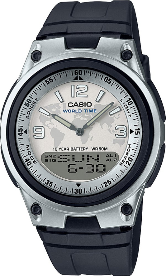 CASIO ANALOG-DIGITAL MENS WATCH AW-80-7A2VDF