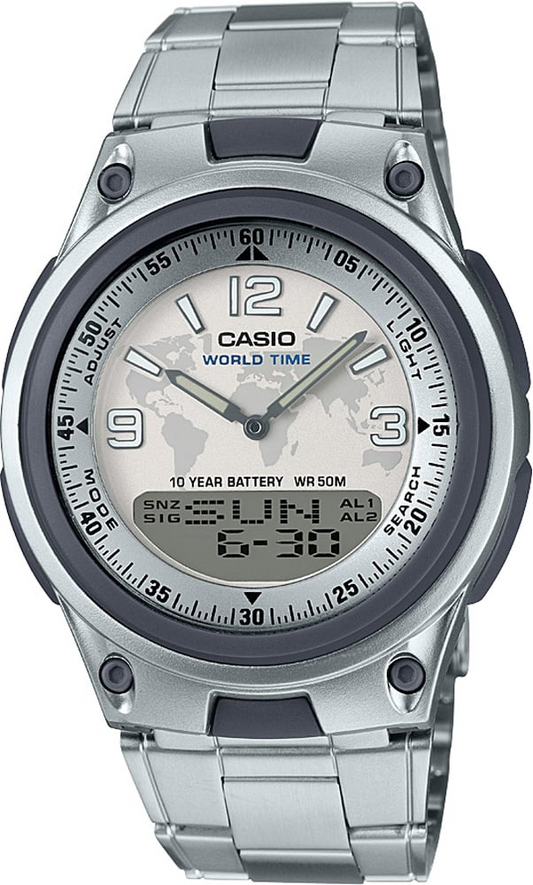 CASIO ANALOG-DIGITAL MENS WATCH AW-80D-7A2VDF
