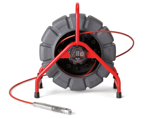 RIDGID SeeSnake® Mini, 200’ (61m) with self-leveling camera head, powered with TruSense