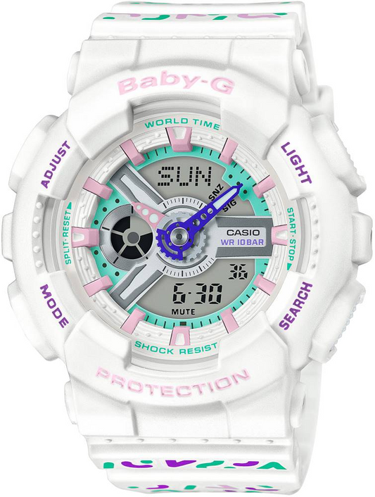 BABY-G CASUAL WOMEN WATCH BA-110TH-7ADR