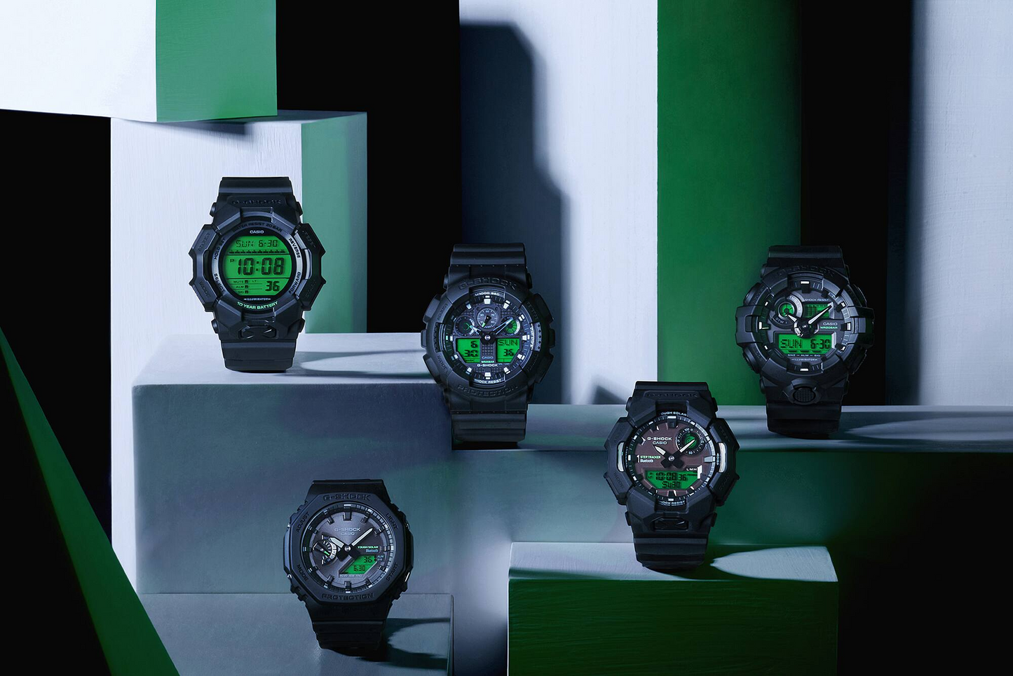G-SHOCK Electro Green Digital Analogue Men Watch GA-700BEG-1ADR