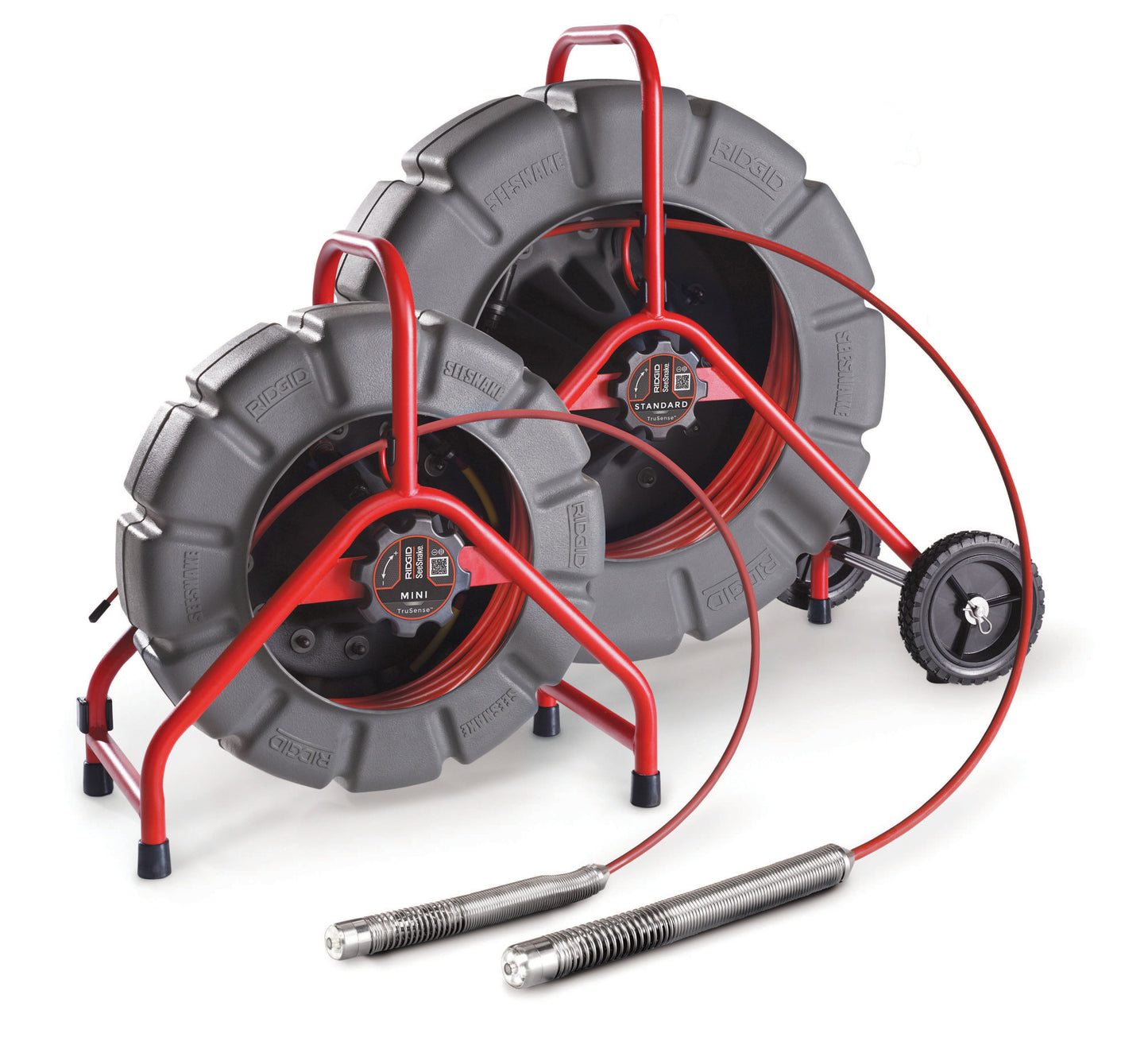 RIDGID SeeSnake® Standard, 325' (99 m) with self-leveling camera head, powered with TruSense
