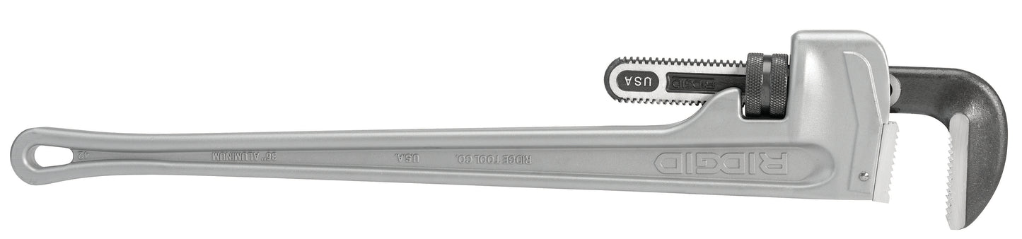 RIDGID 36" (900 mm) Aluminum Straight Pipe Wrench