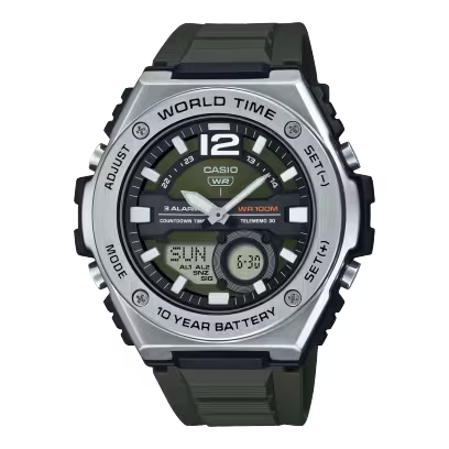 CASIO MWQ-100-3AVDF ANALOG DIGITAL WATCH