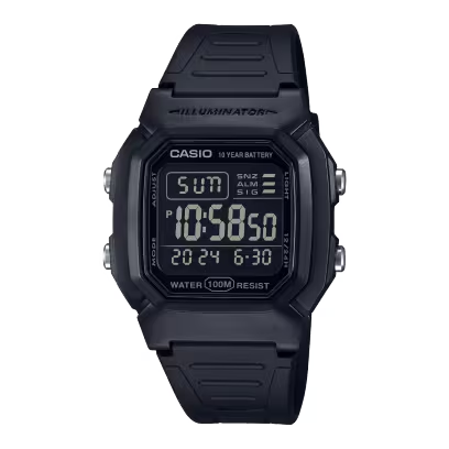 CASIO W-800H-1BVDF DIGITAL WATCH