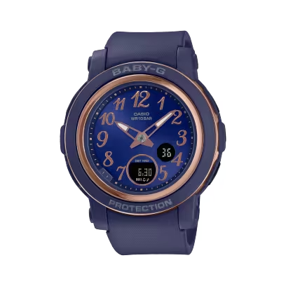 Casio Baby-G BGA-290SA-2ADR Analog Digital Women's Watch Navy Blue