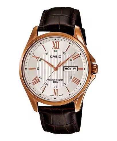 CASIO ANALOG MENS WATCH MTP-1384L-7AVDF