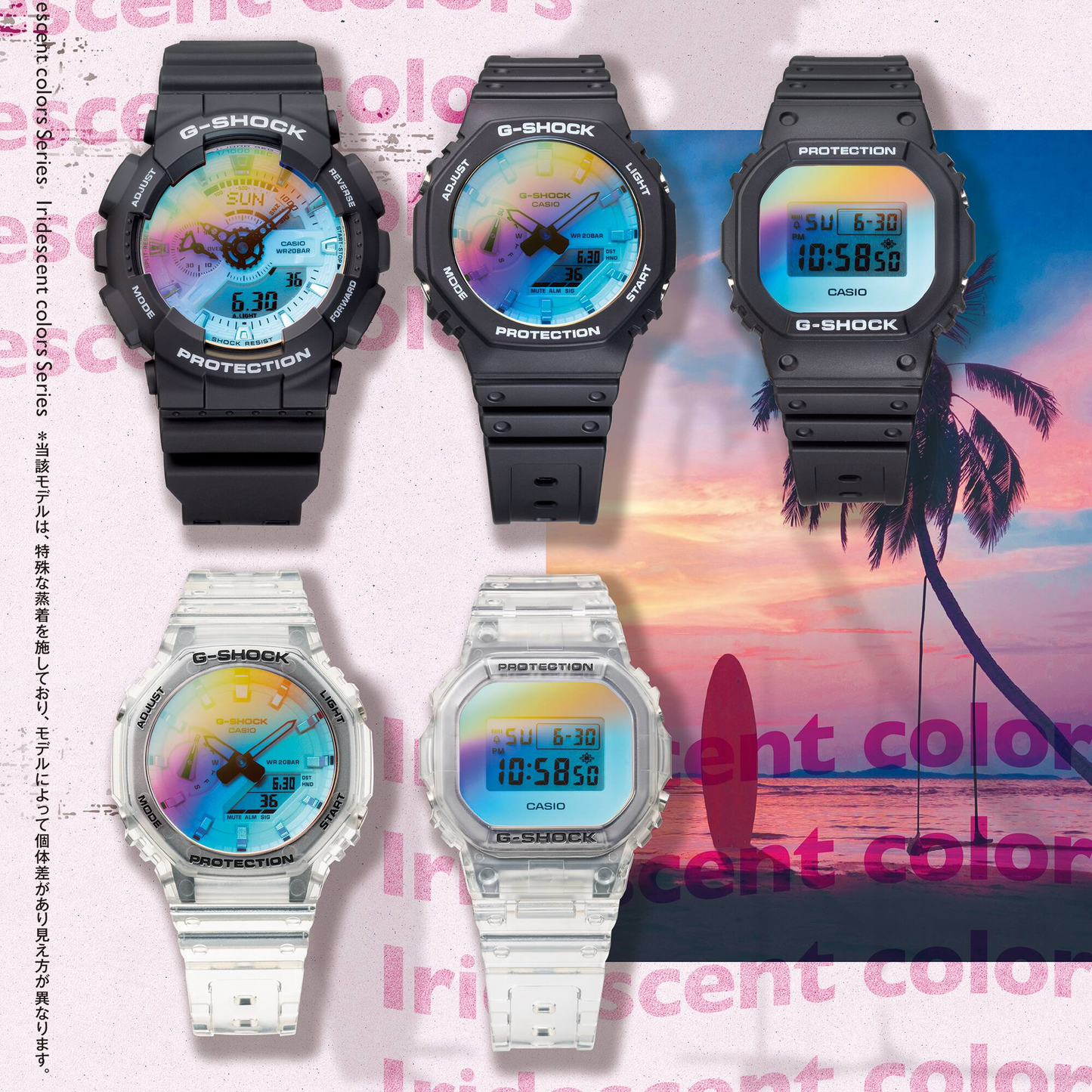 G-SHOCK CASUAL MEN WATCH GA-2100SR-1ADR
