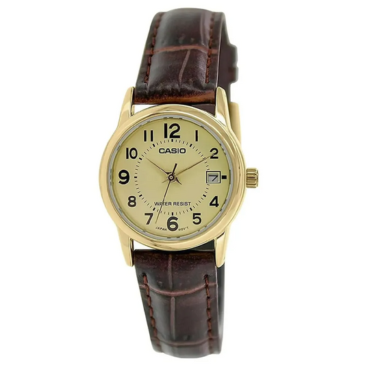 CASIO ANALOG WOMENS WATCH LTP-V002GL-9BUDF