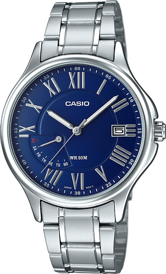 CASIO ANALOG MENS WATCH MTP-E116D-2AVDF