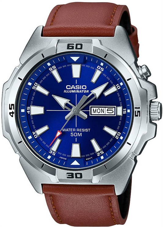 CASIO ANALOG MENS WATCH MTP-E203L-2AVDF
