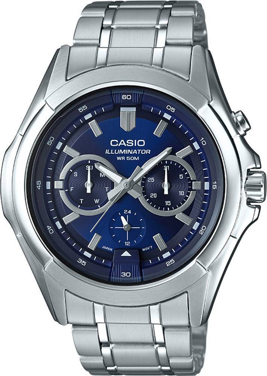 CASIO ANALOG MENS WATCH MTP-E204D-2AVDF