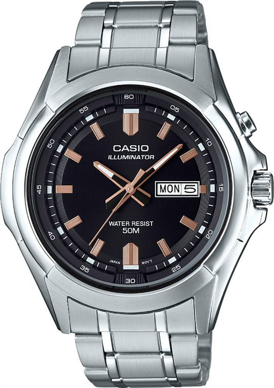 CASIO ANALOG MENS WATCH MTP-E205D-1AVDF