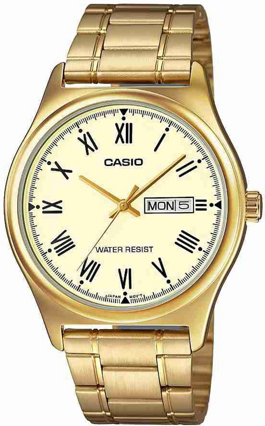 CASIO ANALOG MENS WATCH MTP-V006G-9BUDF