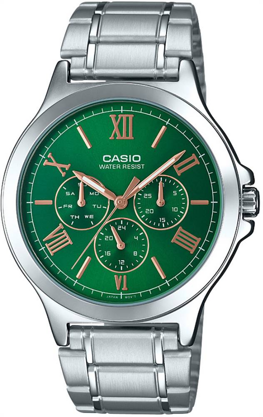 CASIO ANALOG MENS WATCH MTP-V300D-3AUDF