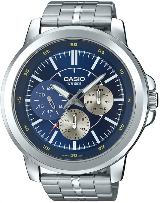 CASIO ANALOG MENS WATCH MTP-X300D-2EVDF