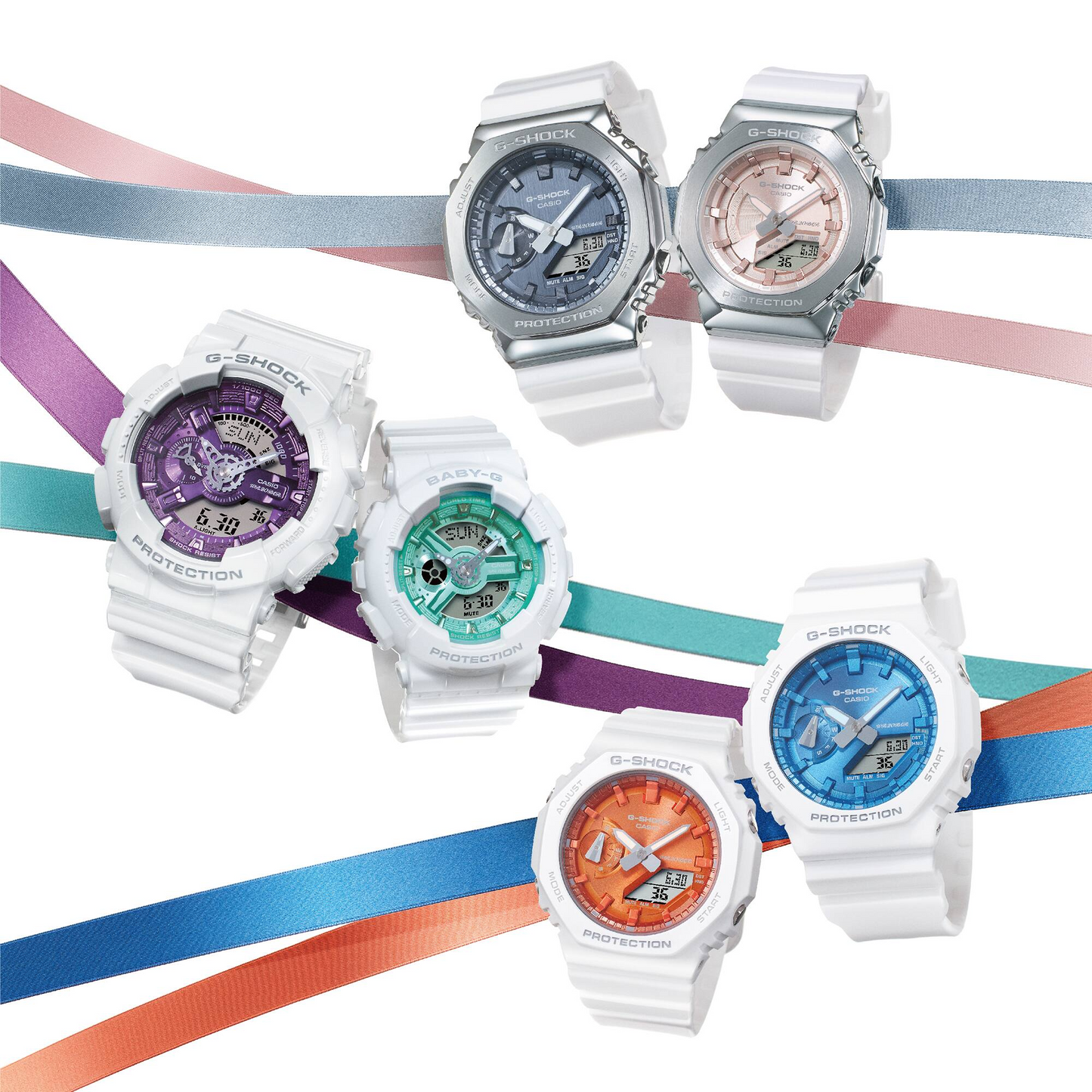 G-SHOCK Women Casual Watch GMA-S2100WS-7ADR