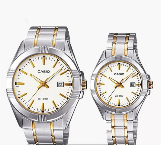 Casio Couple Watch Set – MTP-1308SG-7AVDF & LTP-1308SG-7AVDF (His & Hers)